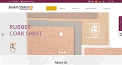 Desktop Screenshot of bharatcorrub.com